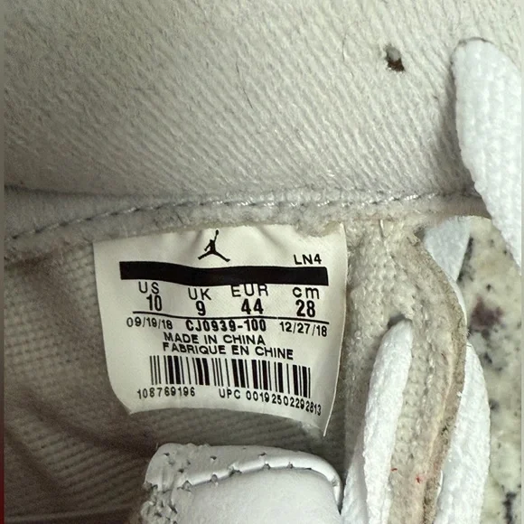 Air Jordan 3 Retro Tinker ‘Air Max 1’-Mens Size 10 - Picture 9 of 9